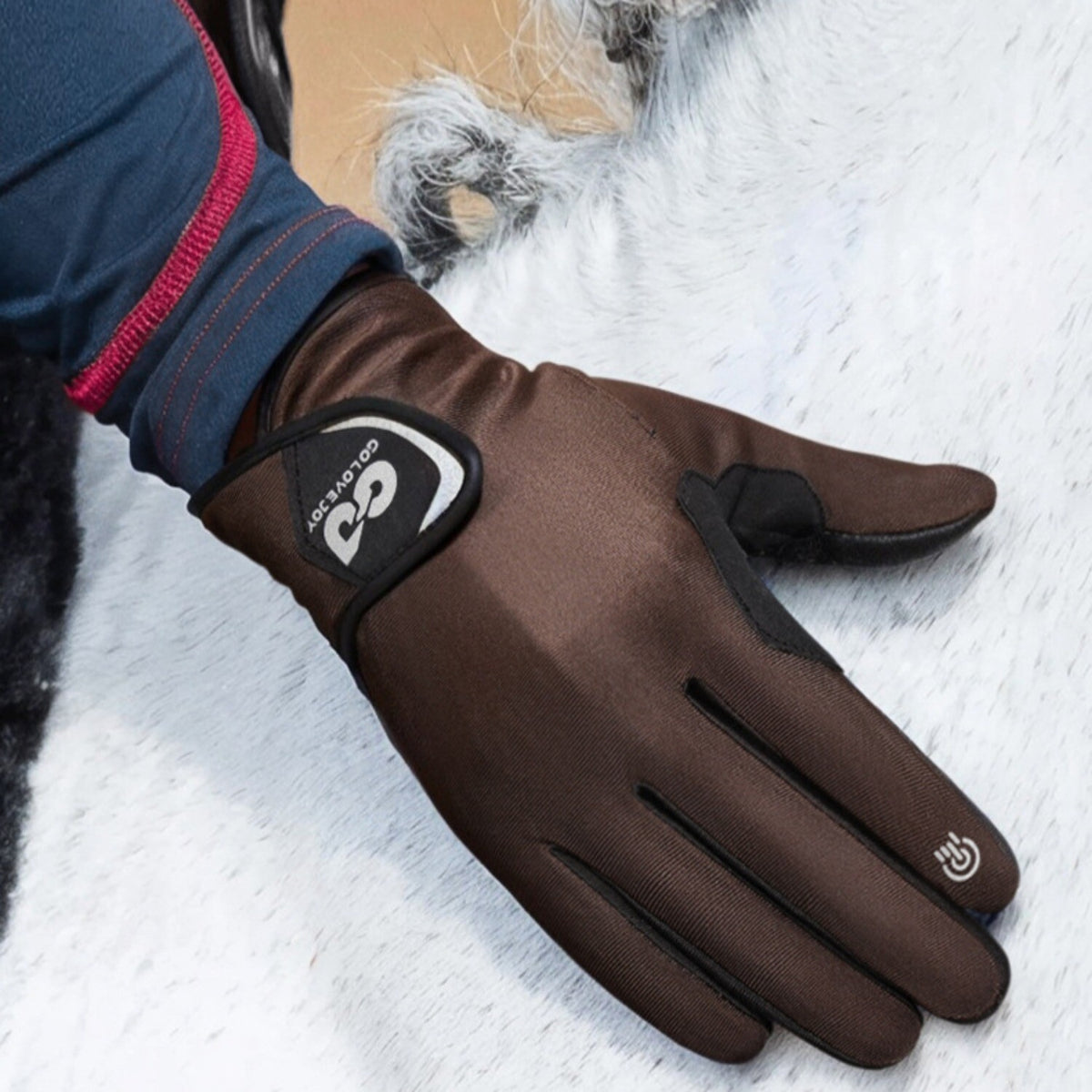 Horse Riding Gloves for Men Women - Ice Silk Touch Screen Equestrian Gloves