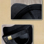 Spring Summer Cotton Baseball Cap - Windproof and Warm Baseball Cap - Sun Hat