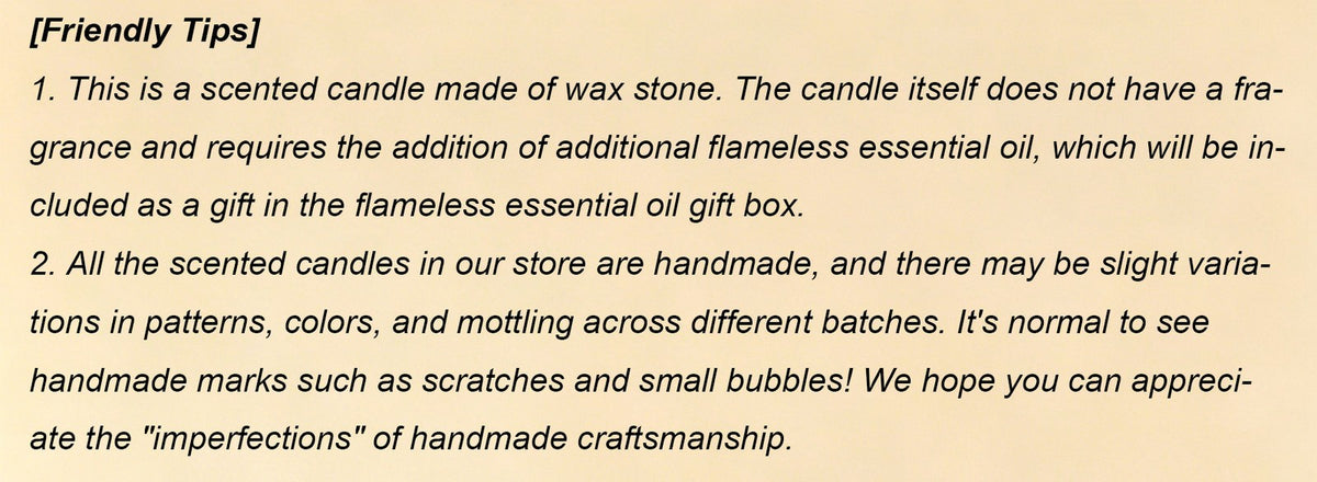 Handmade Aromatherapy Candles - Crystal Shaped Candles Bedroom Ornament Candles
