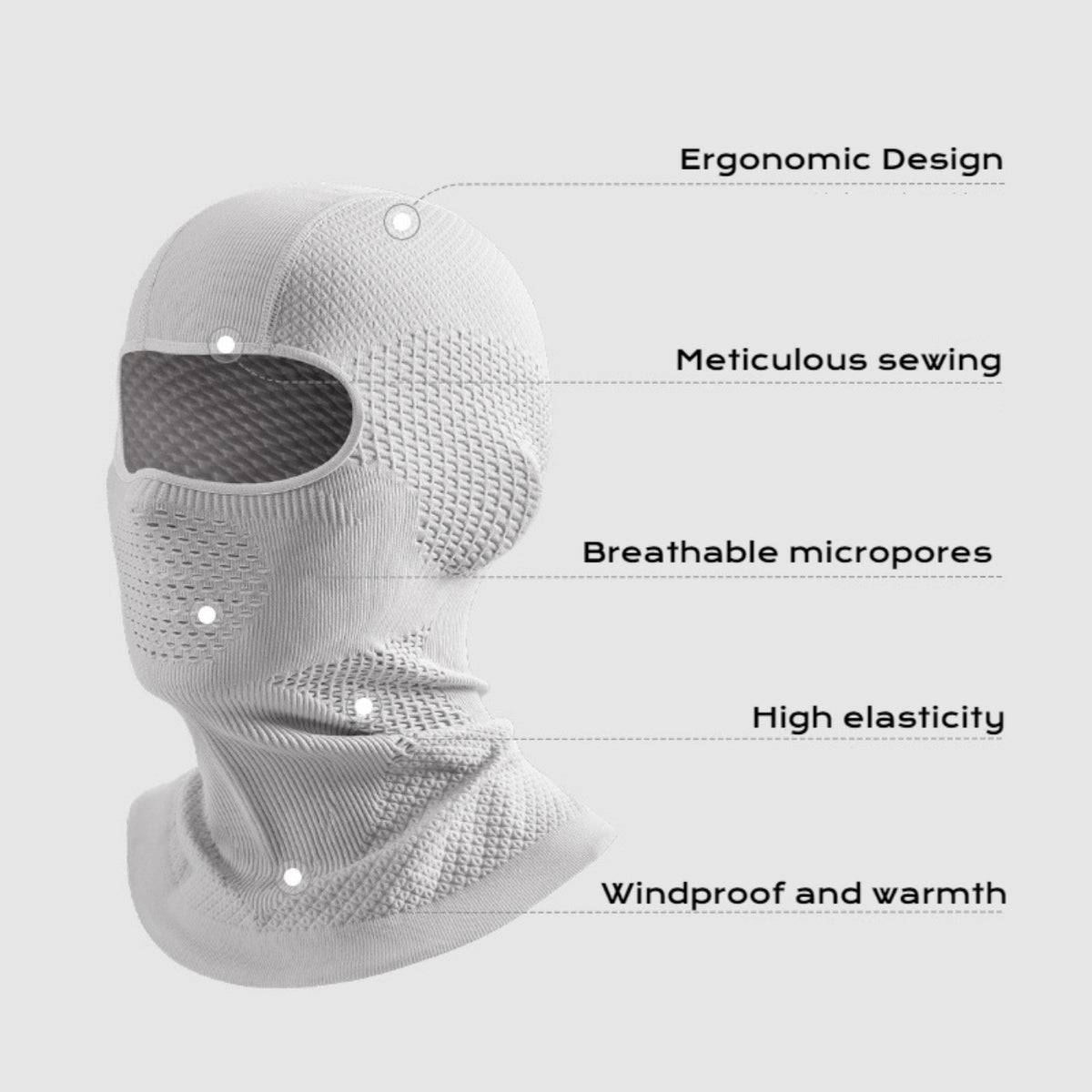 Winter Balaclava - Thermal Cycling Motorcycling Face Mask
