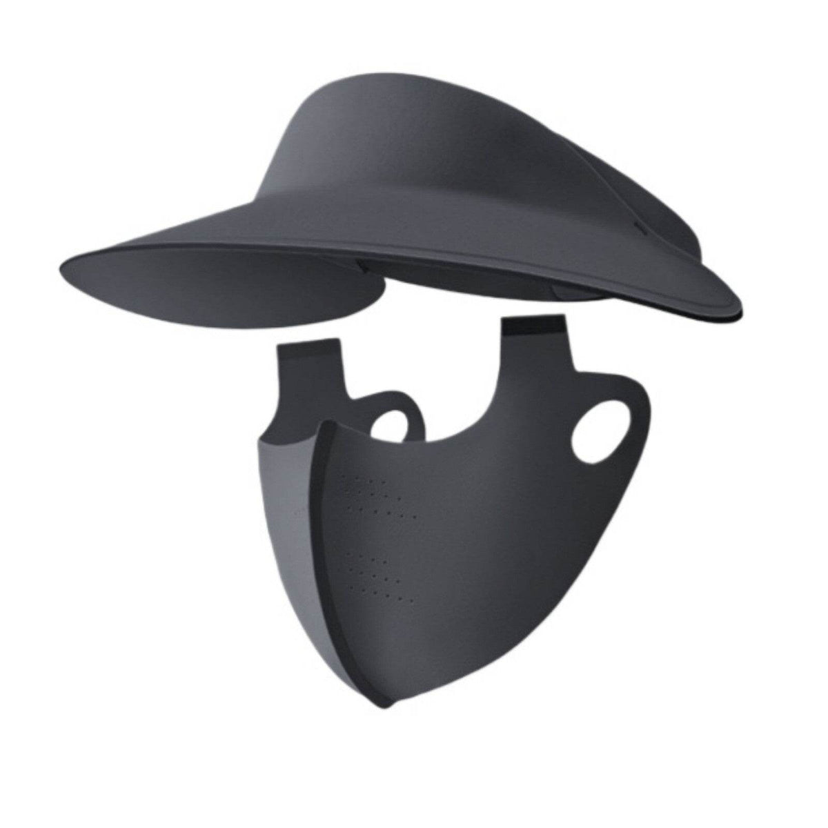 UPF50+ Face Mask with Small Visor for Women - Movagear