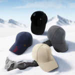 Winter Baseball Cap for Men Women - Adjustable Thermal Baseball Cap