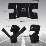 Knee Pads for Men - Knee Pads for Running Sports, Knee Pad for Protection