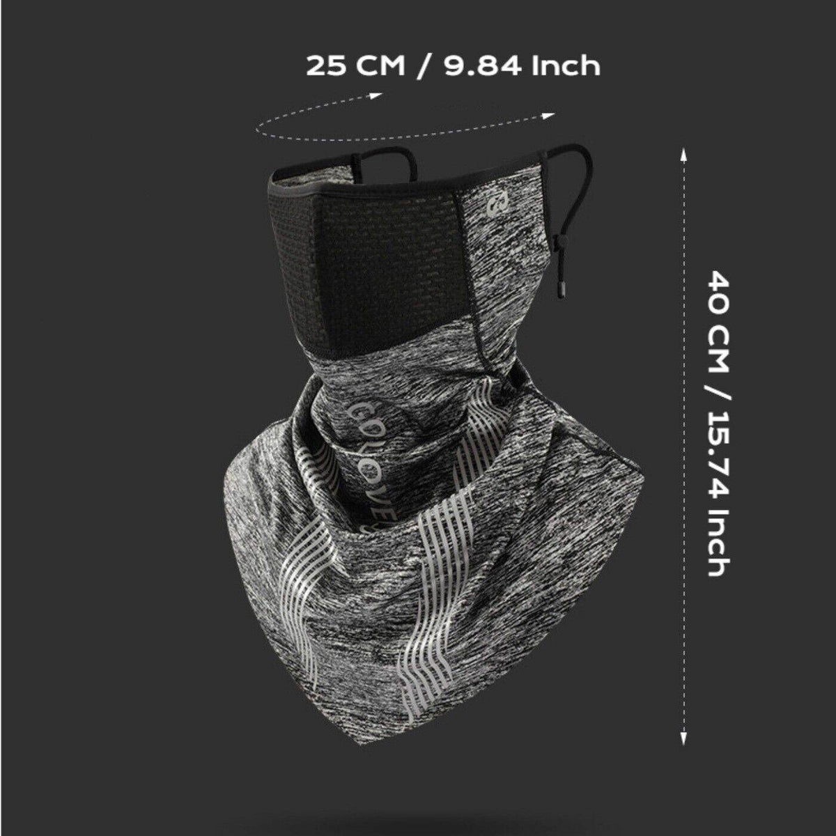 UPF50+ Face Mask Balaclava - with Reflective Pattern - Movagear