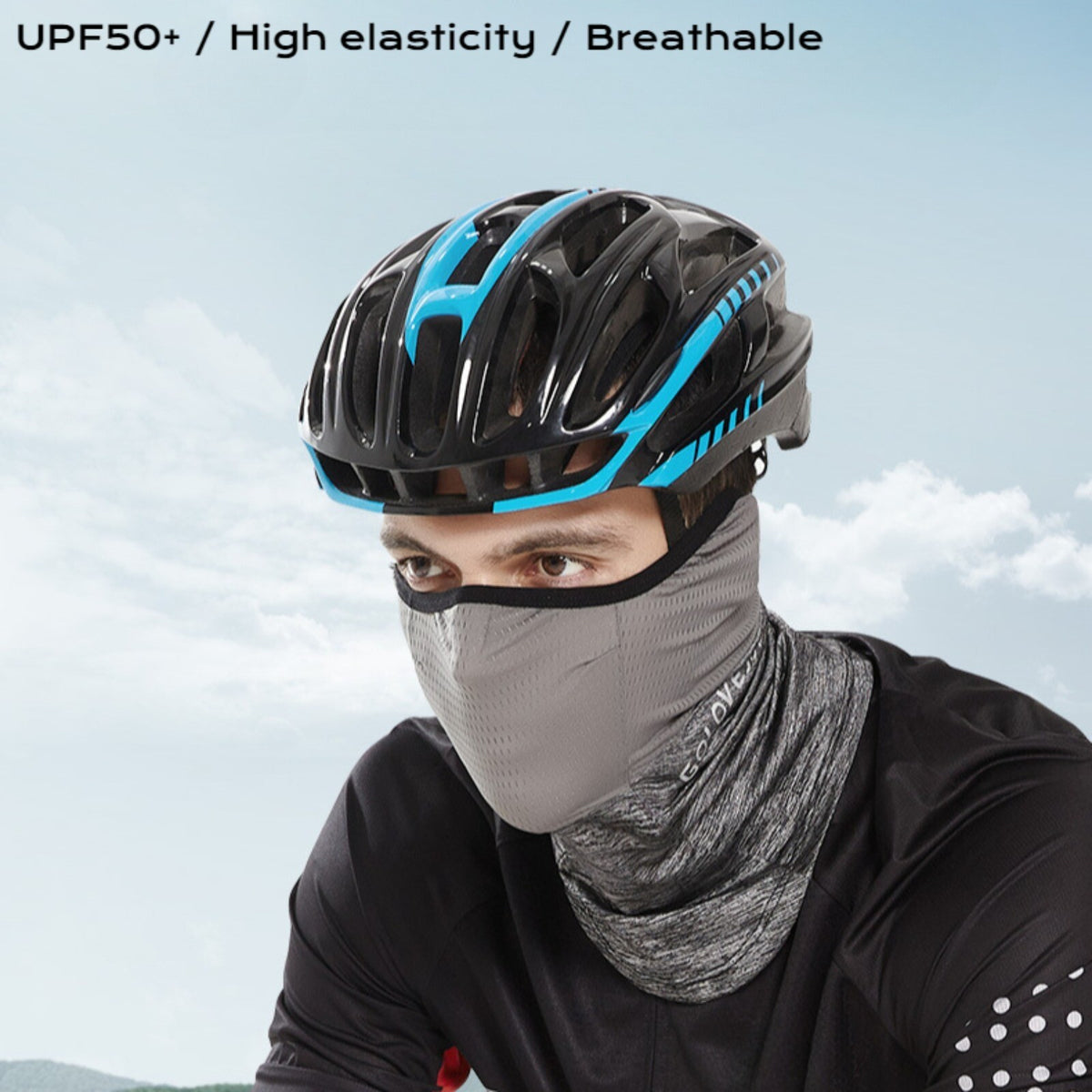 Neck Gaiter with Breathable Micropores