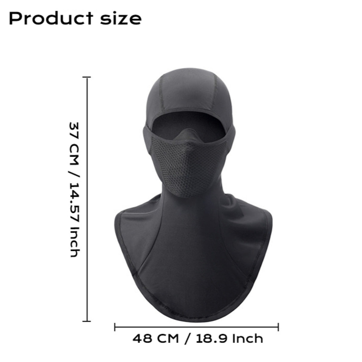 Summer Balaclava for Men Women - UV Protection Face Mask for Cycling Outdoor