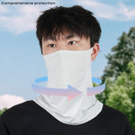 UPF50+ Neck Gaiter Face Mask for Men Women,Summer Balaclava for Cycling Skiing