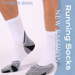 5 Pack Cycling Socks for Men - Sports Socks Sweat Absorption - Running Socks