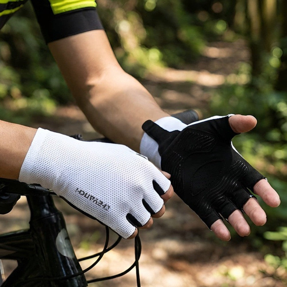 Bicycle Cycling Gloves for Men, Summer Anti-slip Outdoor Fishing Gloves