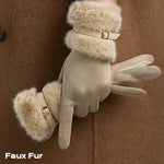 Winter Gloves for Women - Thermal Gloves Touch Screen Gloves for Outdoor