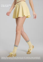High Waist Abdominal Sports Short Skirt, Quick Drying Running Short DQ5942