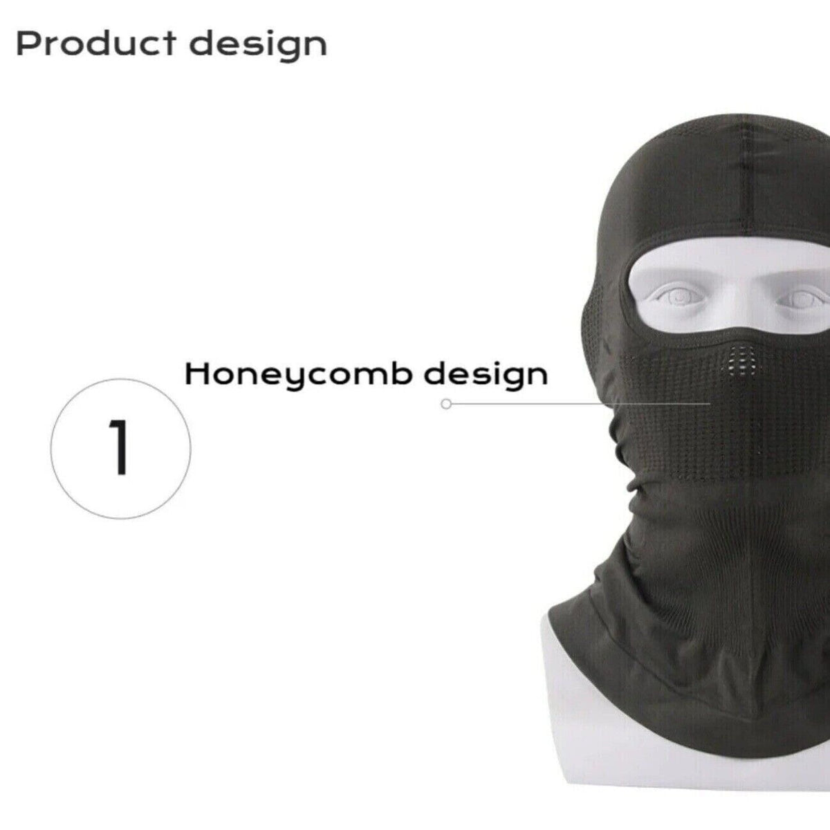 Summer Balaclava Face Mask UV Protection Hood Masks for Men Women - Balaclava