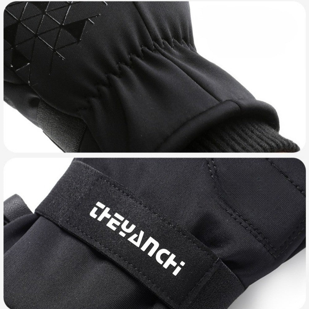 Winter Cycling Gloves for Men - Thermal Gloves for Skiing Snowboarding Cycling
