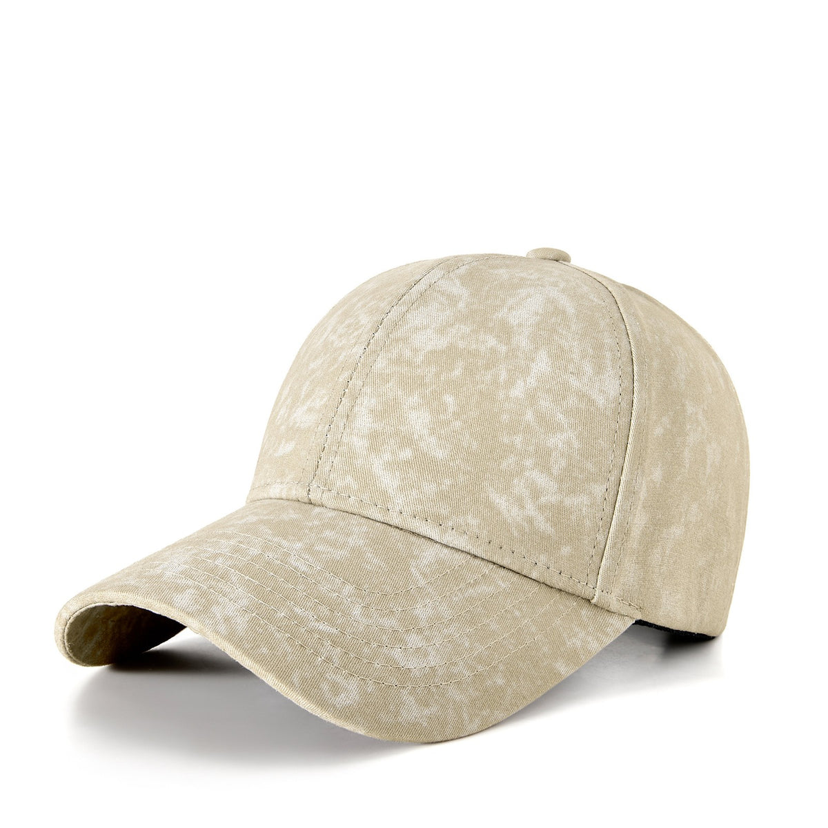 Spring / Fall Retro Tie Dye Baseball Cap Hardtop Duckbill Cap Outdoor Sun Hat