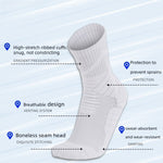 5 Pack Summer Basketball Socks for Men Women - Tennis Socks Sports Socks