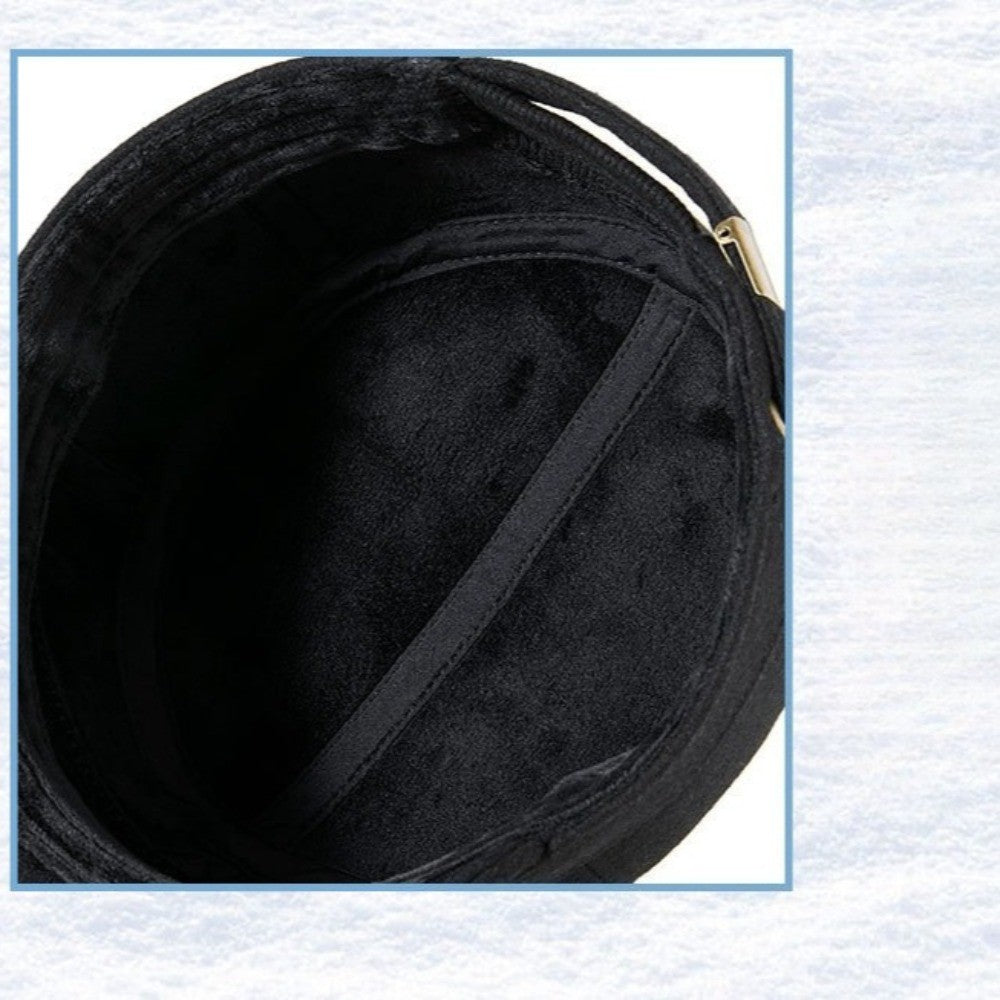 Winter Wool Blend Fabric Hat for Men