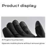 Winter Gloves for Men Women - Windproof Water Repellent Glove for Cycling Skiing