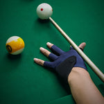 Billiard Pool Glove for Left Hand - 3 Finger Snooker Cue Sport Glove for Unisex