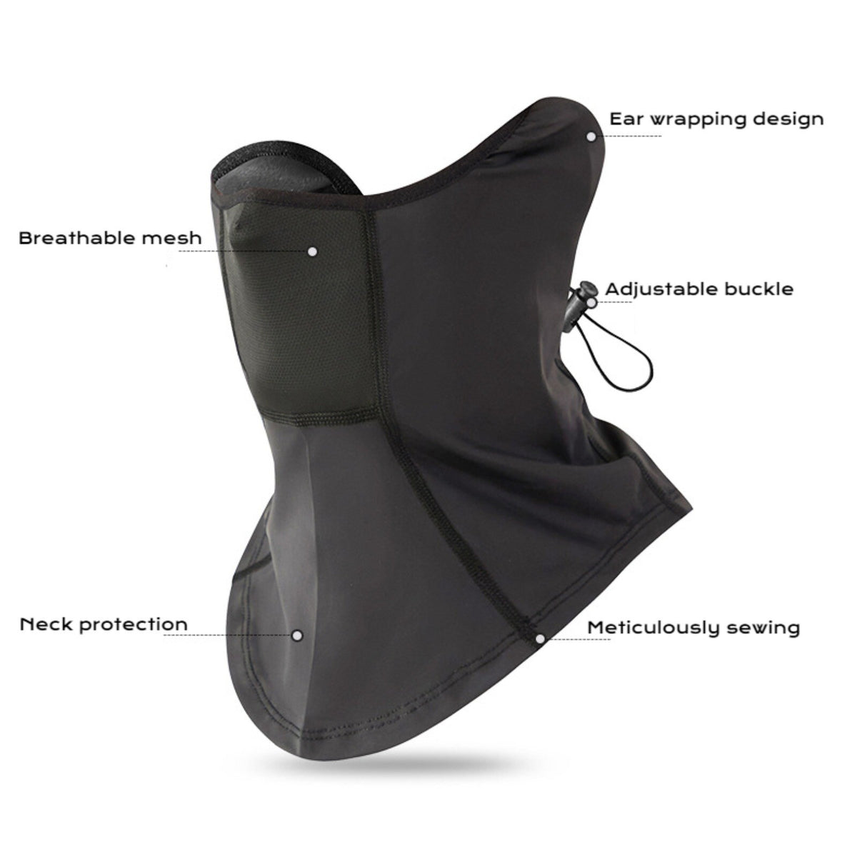 UPF50+ Balaclava Face Mask for Men Women - UV Protection Breathable Neck Gaiter