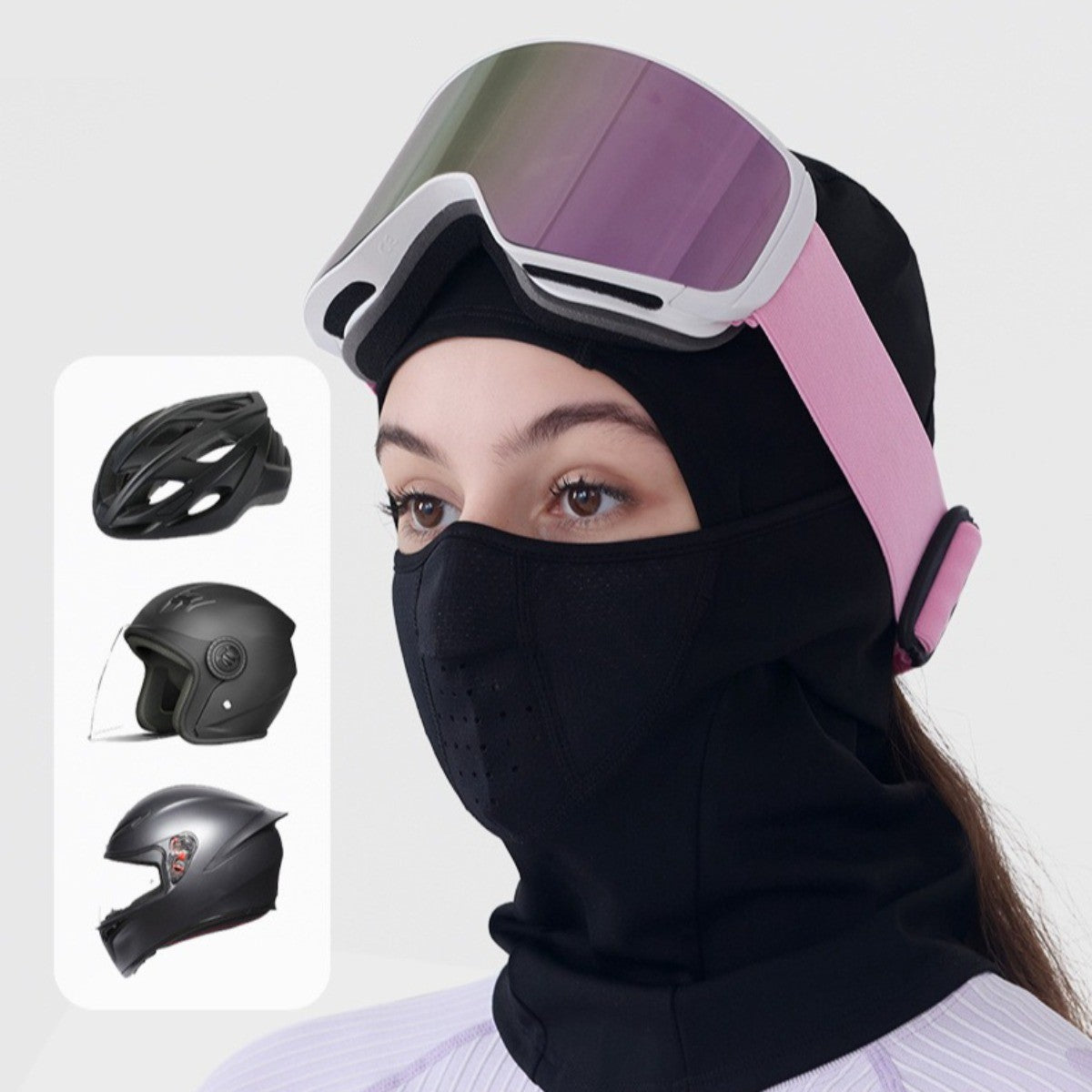 Ski Mask Balaclava for Men Women - Cold Weather Windproof Thermal Motorcycle