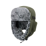 Winter Trapper Hat - Faux Fur Ear Flap Warm Aviator Cap For Men Women Outdoor