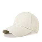 Summer Breathable Baseball Cap for Men Women - Lightweight Sun Hat