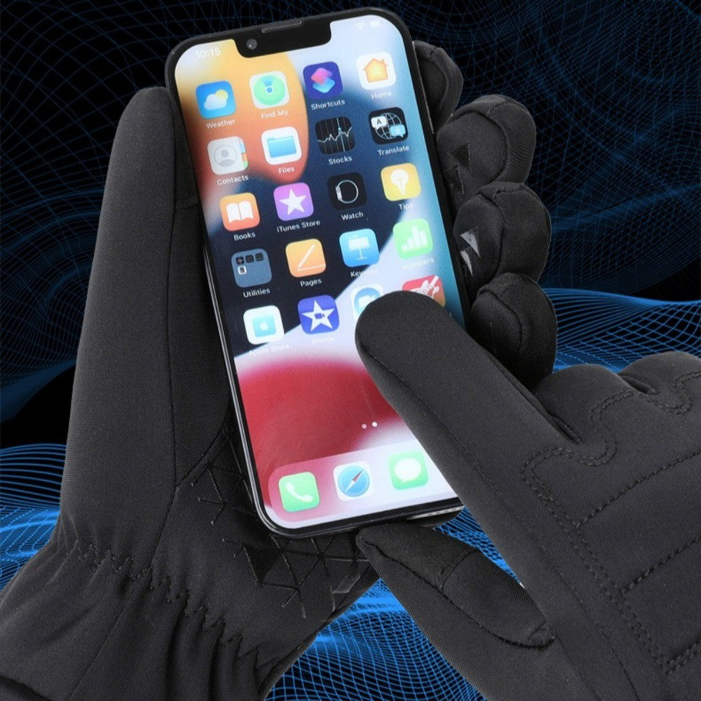 Winter Cycling Gloves for Men - Thermal Gloves for Skiing Snowboarding Cycling