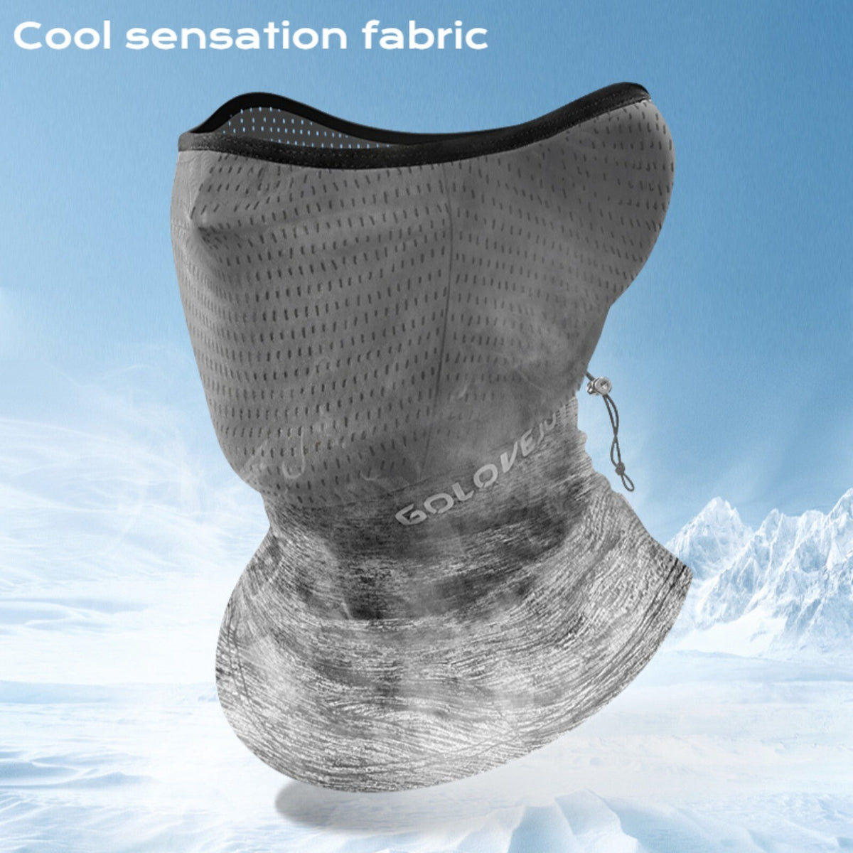 Neck Gaiter with Breathable Micropores