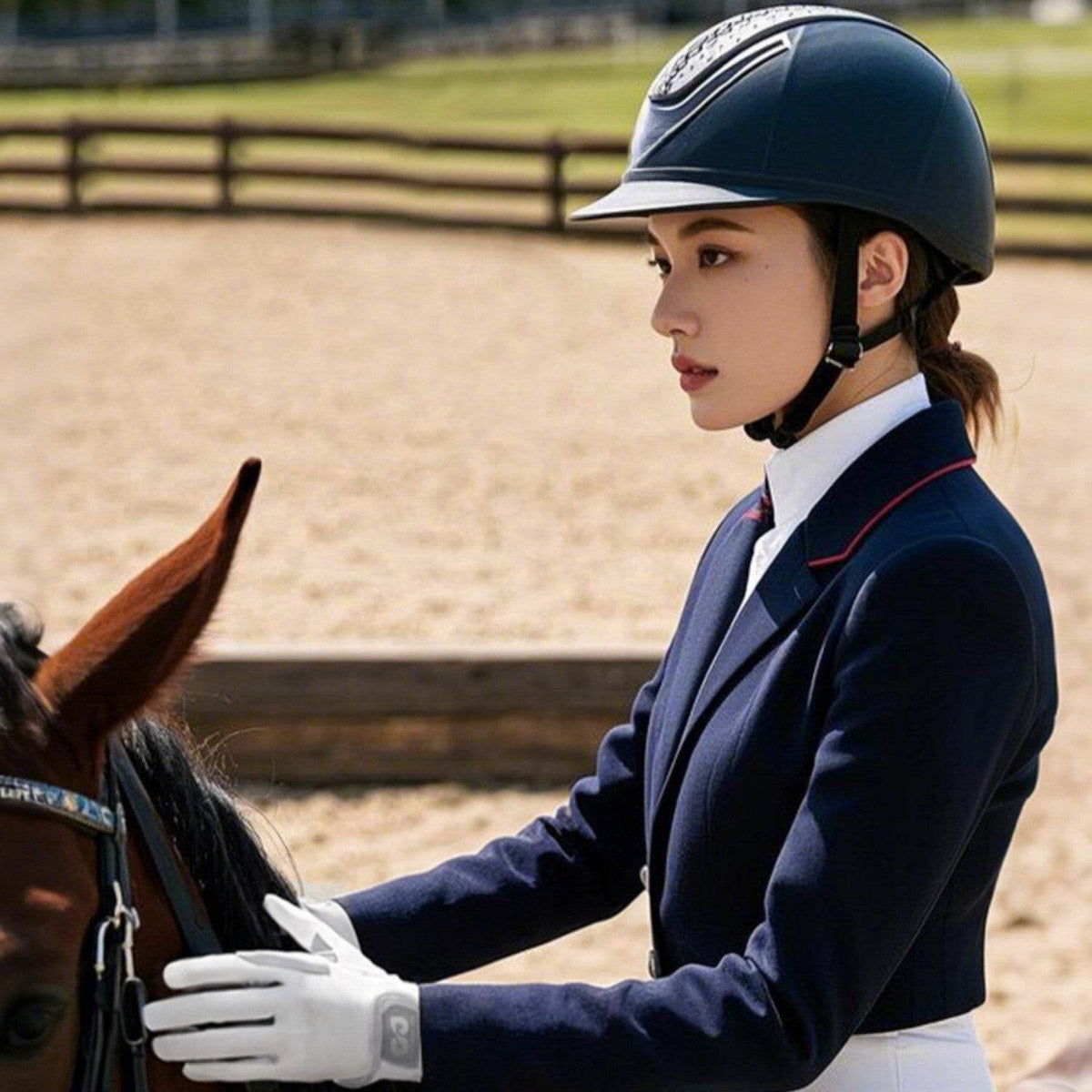 Ice Silk Equestrian Gloves - Movagear