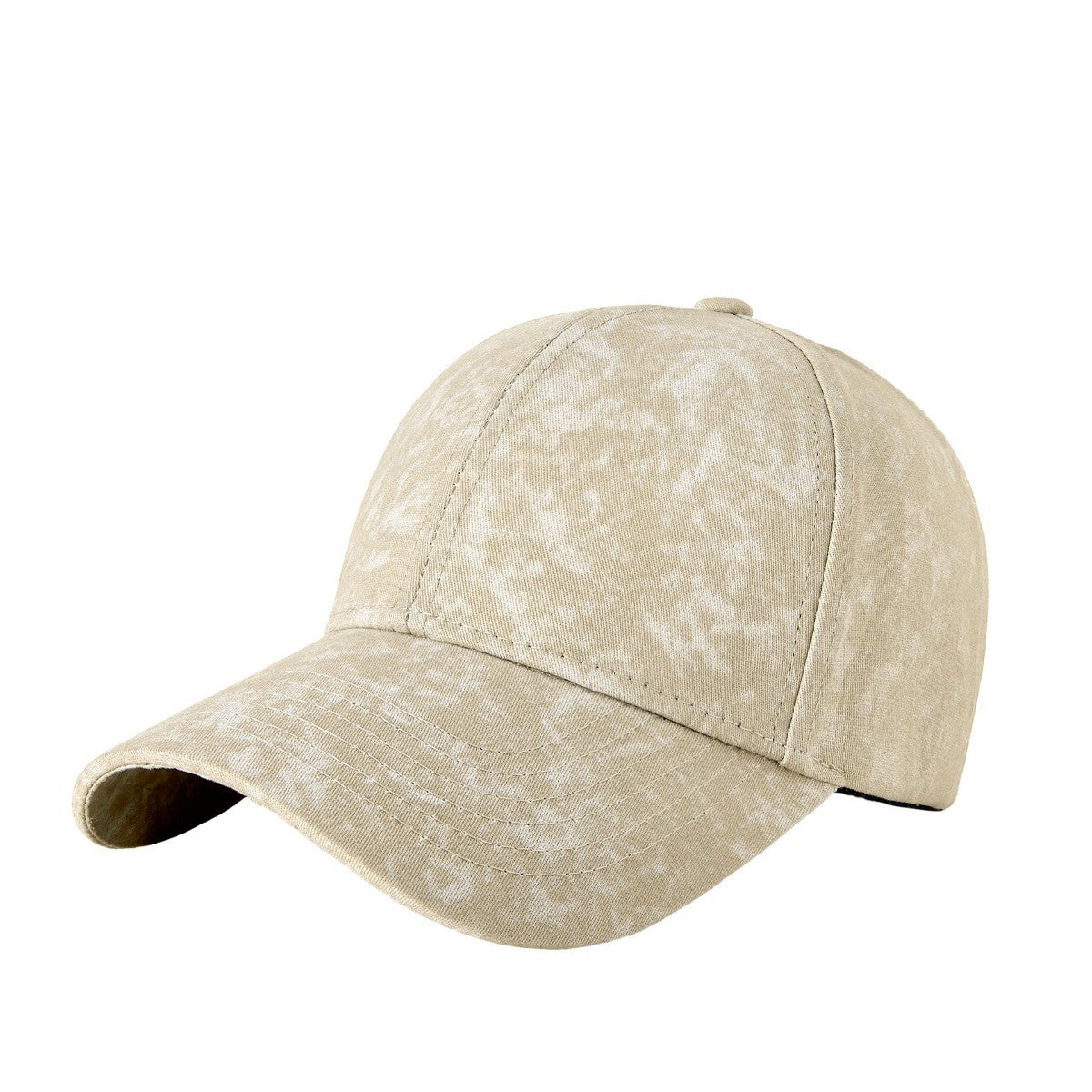 Spring / Fall Retro Tie Dye Baseball Cap Hardtop Duckbill Cap Outdoor Sun Hat