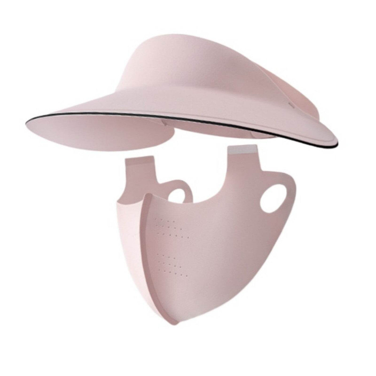 UPF50+ Face Mask with Small Visor for Women - Movagear
