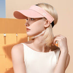 Sun Visor Hat Sports Cap Golf Tennis Beach Adjustable Summer - Visor for Women - Movagear