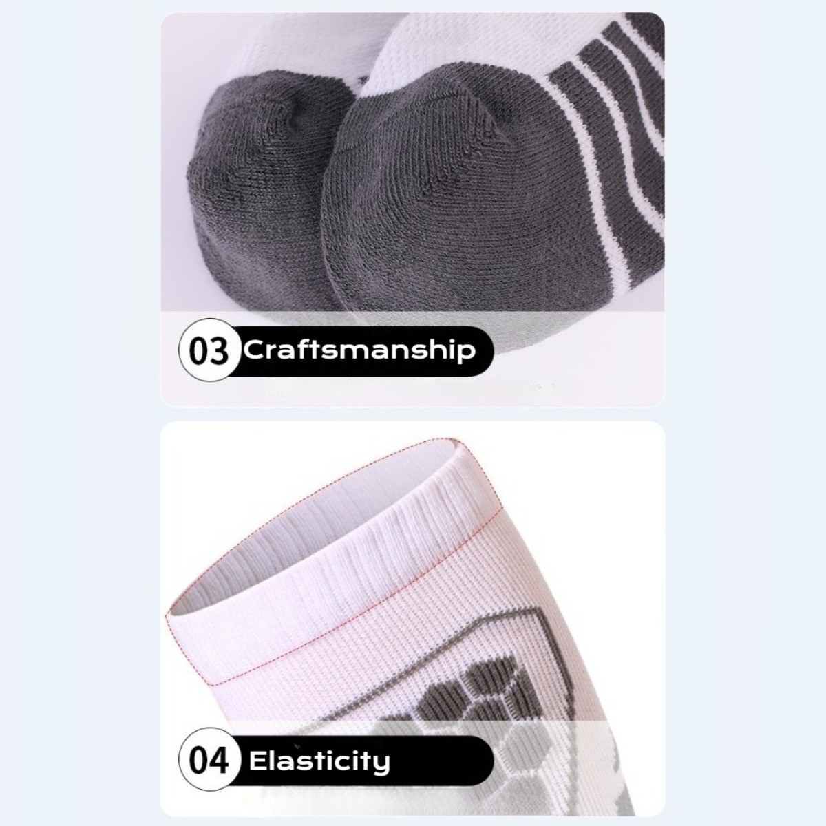 Winter Ski Socks for Men Women - Cold Weather Thermal Socks for Snowboarding
