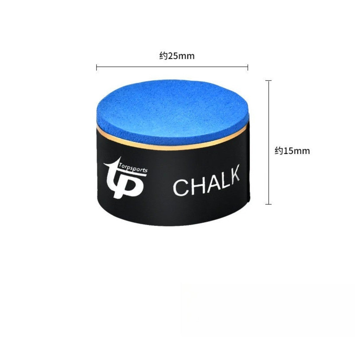 2PCS Cup Pool Cue Chalk for Billiards Snooker Cue Chalk for Neutral Cue Head