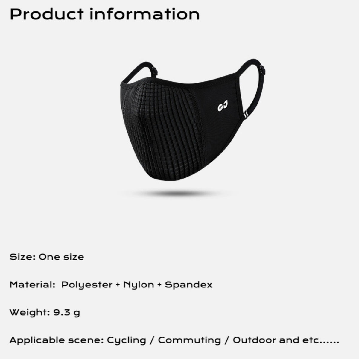 UV Protection Face Mask for Men Women - UPF50+ Face Cover For Cycling Running