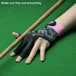 Billiards Glove - 3 Finger Pool Glove
