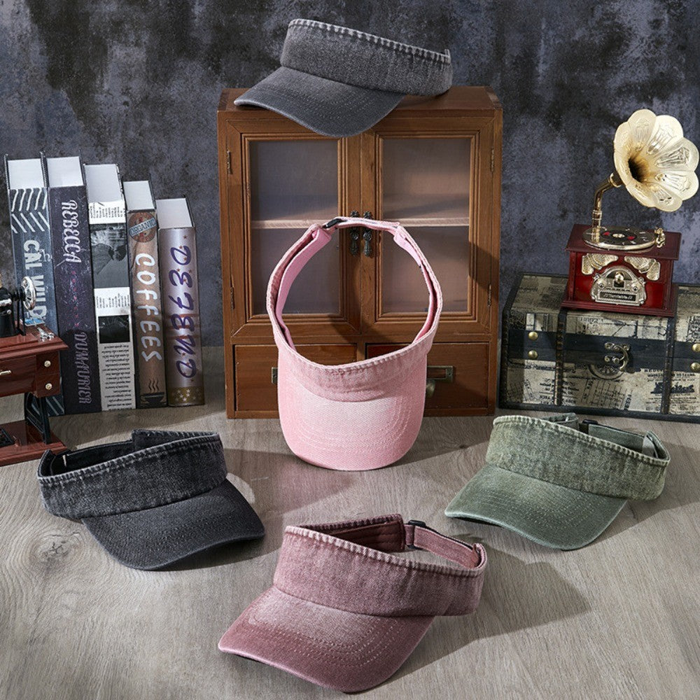 Spring Summer Sun Protection Visor for Men Women - Sun Hat for Outdoor Sport