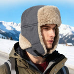 Winter Trapper Hat for Men Women - Aviator Hat Warm Hat for Skiing Hunting