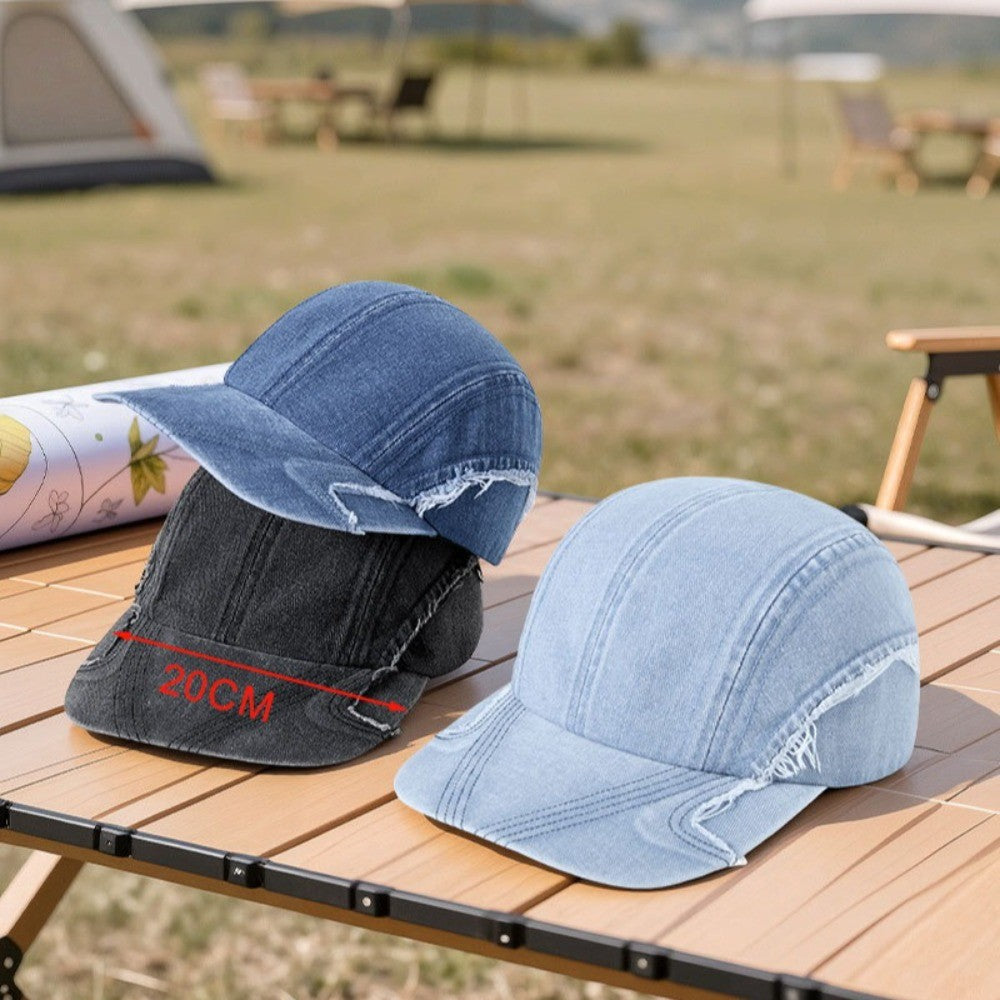 Spring/Summer Sun Protection Cowboy Hat for Men Women -Cotton Sun Hat