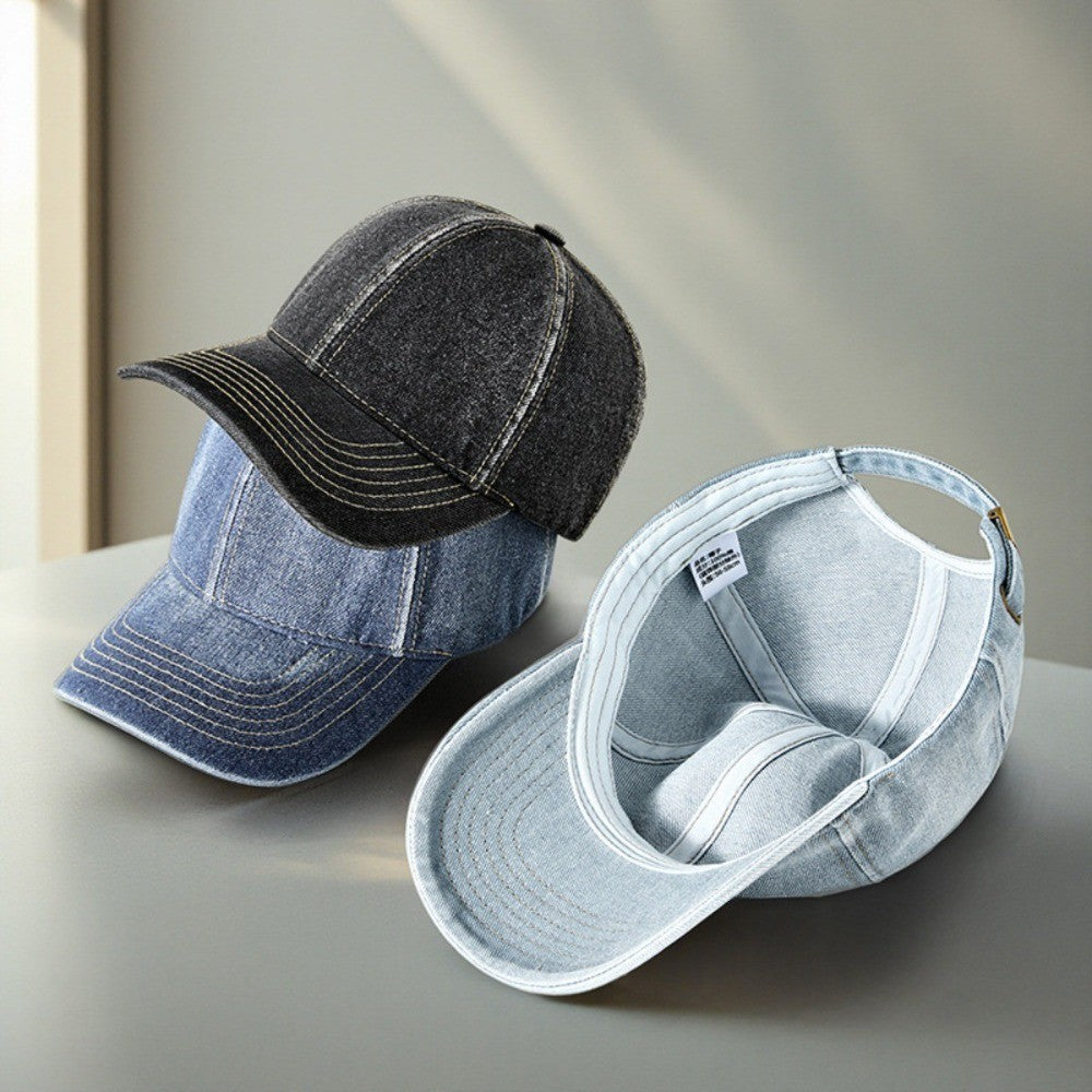 Spring Sun Hat for Men Women - Cotton Baseball Cap UV Protection Hat For Outdoor