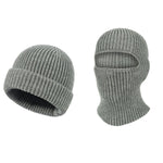 Knit Balaclava - With Both Wearing Method