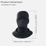 Winter Balaclava Ski Mask for Men - Cold Weather Magnetic Face Mask for Cycling