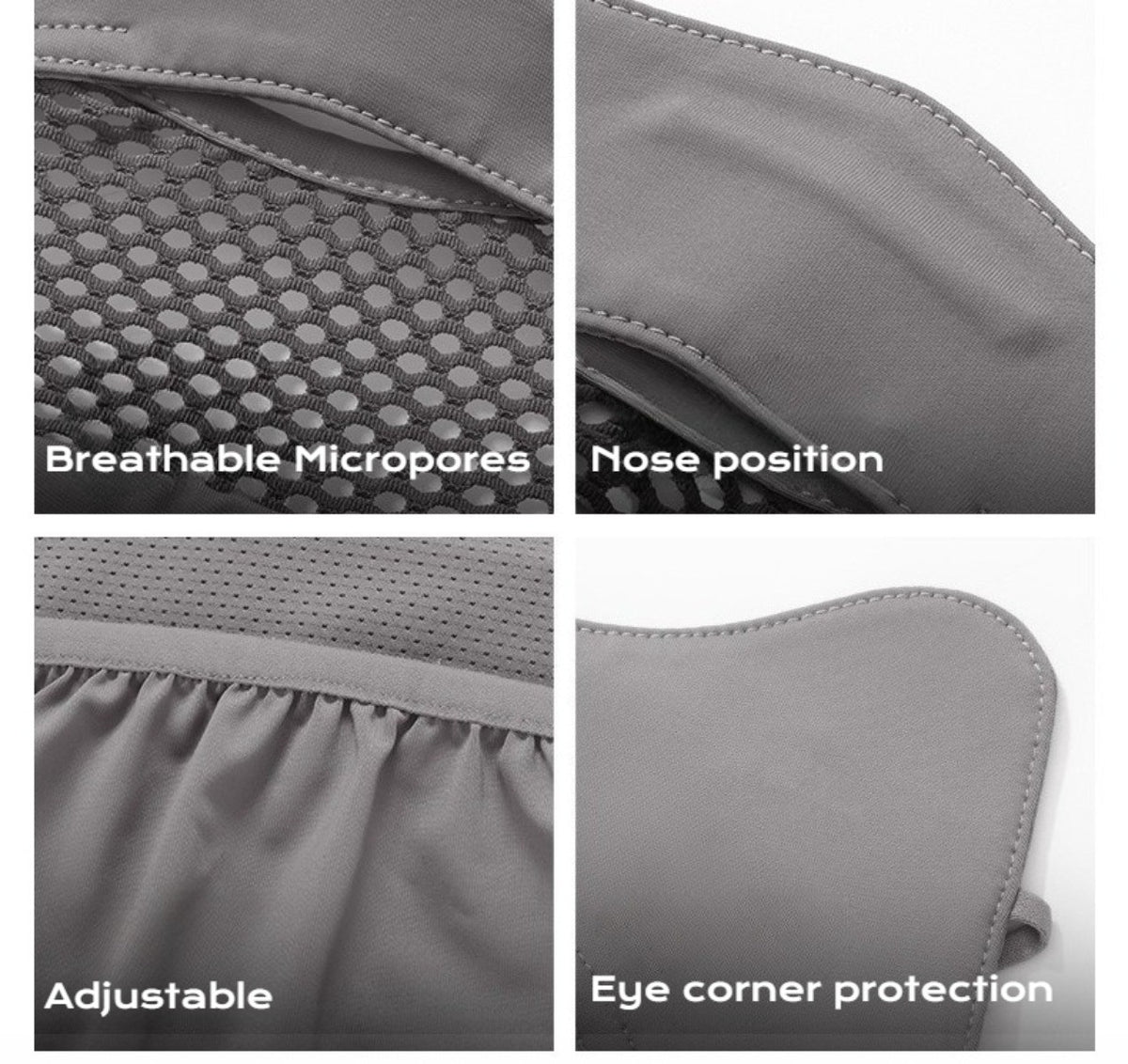 Cycling Mask UV Protection Balaclava for Unisex - Face Scarf for Running Fishing