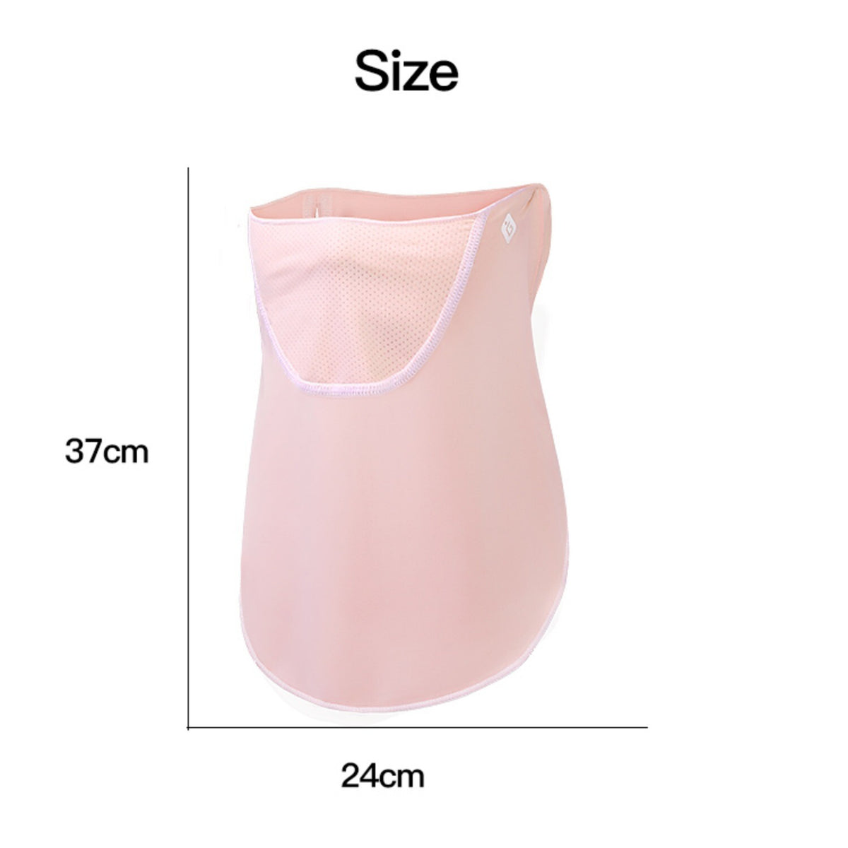 UPF50+ Women's Face Mask Neck Gaiter Scarf Breathable Sun Protection Face Cover