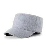 Winter Wool Blend Fabric Hat for Men