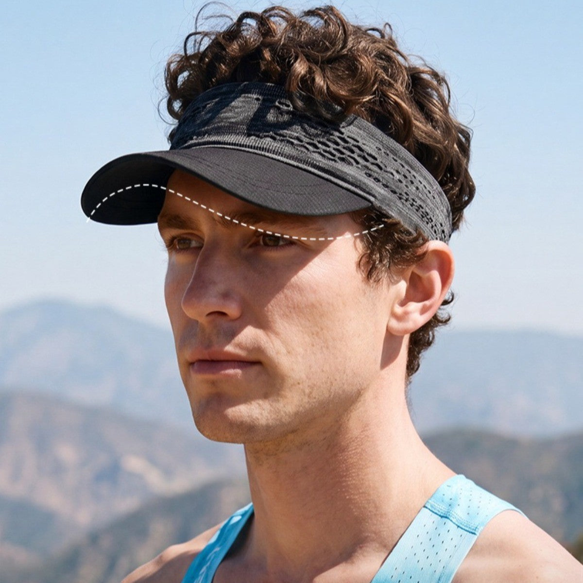Outdoor Running Hat - Summer Mountaineering Quick Drying Sun Hat - Headband