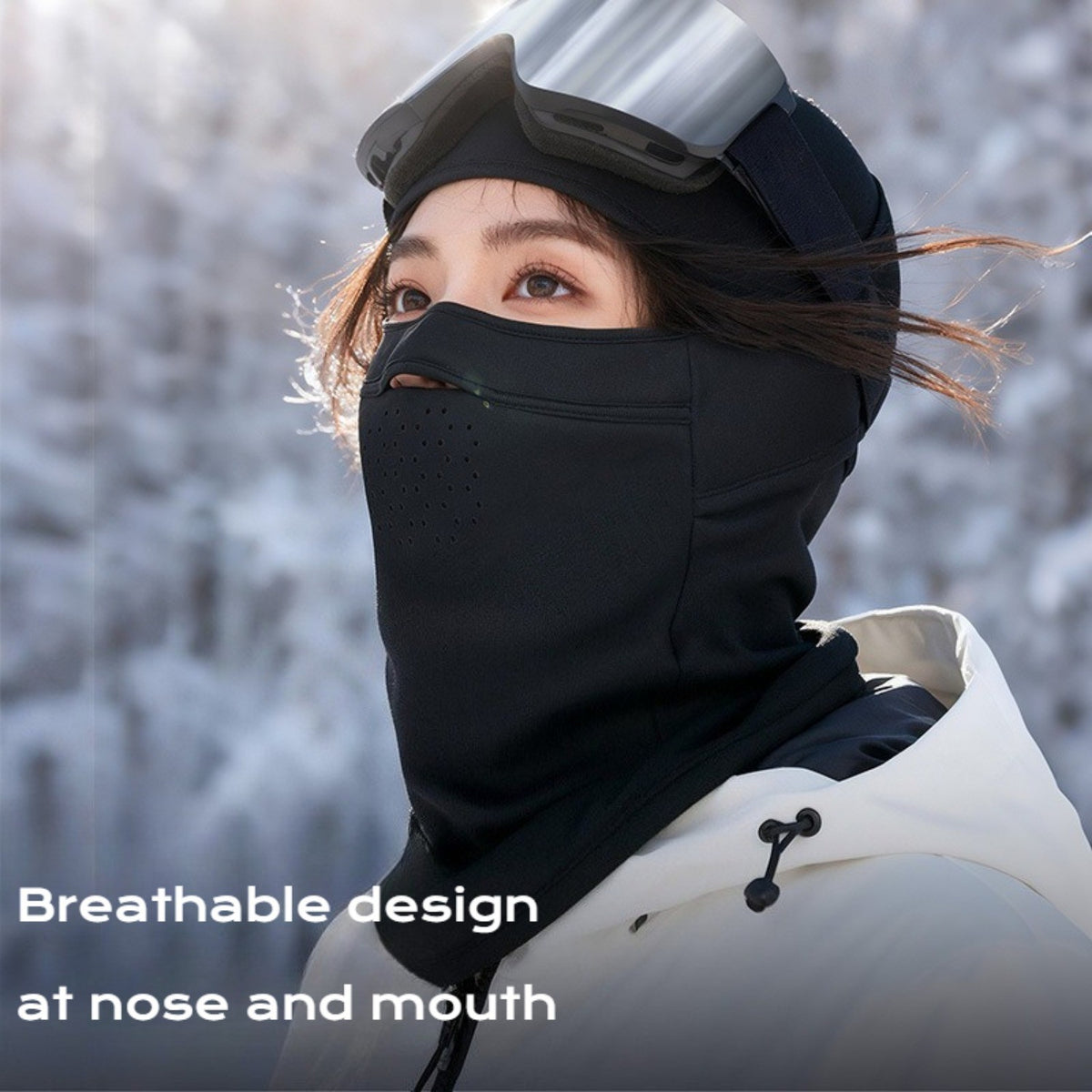 Ski Mask - Winter Balaclava Thermal Face Cover for Snowboarding