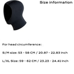 3/5 MM Thermal Neoprene Wetsuit Hood Scuba Diving Hood for Snorkeling Diving