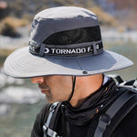 UPF50+ Letter Printed Fisherman Hat - Movagear
