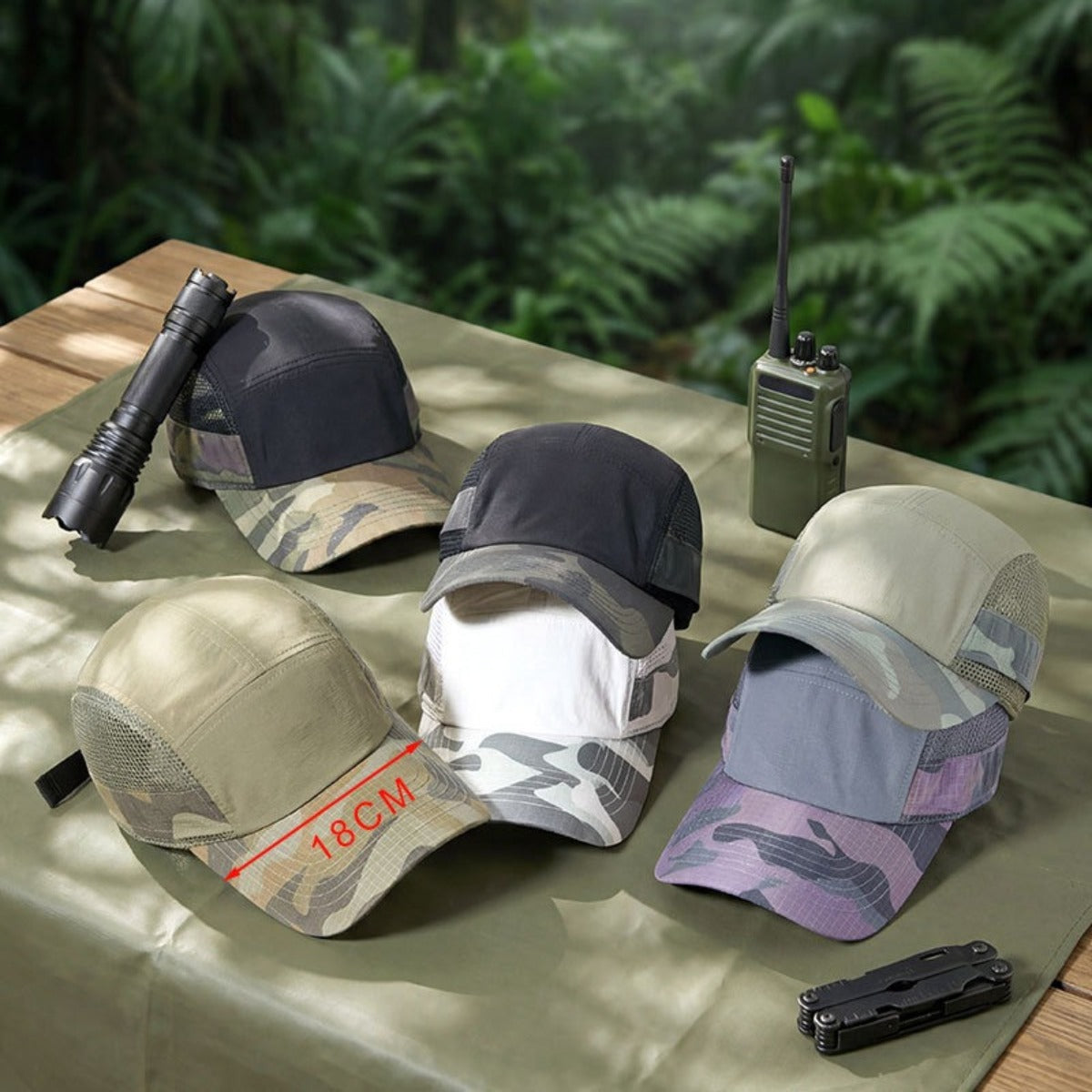 Summer Camouflage Sun Hat - Baseball Cap Hat for Men Women